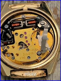 3 Bulova Accutron 214 & 218 Wristwatch Lot 10k gold filled parts or repair