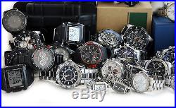 33 Watch Lot Invicta Citizen Bulova Casio & More For Parts / Repair / Resell
