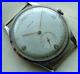 34 mm MEN’S WWII era REVUE WRISTWATCH working for parts or repair as is