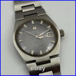 34mm Men's Tissot PR516 Automatic Grey Dial 784-2 Rare Date Watch PARTS REPAIR