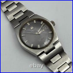 34mm Men's Tissot PR516 Automatic Grey Dial 784-2 Rare Date Watch PARTS REPAIR
