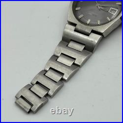 34mm Men's Tissot PR516 Automatic Grey Dial 784-2 Rare Date Watch PARTS REPAIR
