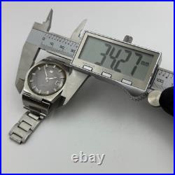 34mm Men's Tissot PR516 Automatic Grey Dial 784-2 Rare Date Watch PARTS REPAIR