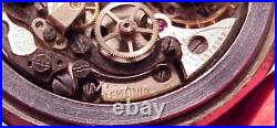 35mm Nicolet Caliber Lemania 1277 Manual Wind Chronograph Watch Repair / Parts 35mm Nicolet Caliber Lemania 1277 Manual Wind Chronograph Watch Repair / Parts