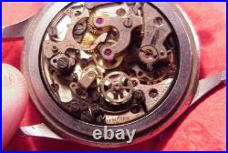 35mm Nicolet Caliber Lemania 1277 Manual Wind Chronograph Watch Repair / Parts 35mm Nicolet Caliber Lemania 1277 Manual Wind Chronograph Watch Repair / Parts