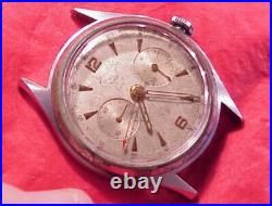 35mm Nicolet Caliber Lemania 1277 Manual Wind Chronograph Watch Repair / Parts 35mm Nicolet Caliber Lemania 1277 Manual Wind Chronograph Watch Repair / Parts