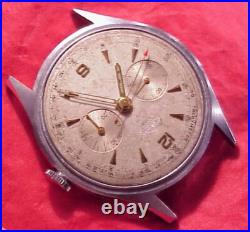 35mm Nicolet Caliber Lemania 1277 Manual Wind Chronograph Watch Repair / Parts 35mm Nicolet Caliber Lemania 1277 Manual Wind Chronograph Watch Repair / Parts