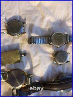 37 Mechanical Mixed Watch Lot For Parts Or Repairs