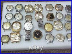 37 Vintage 17 Jewel Wind Men's Wrist Watch repair parts CARAVELLE, VANTAGE +