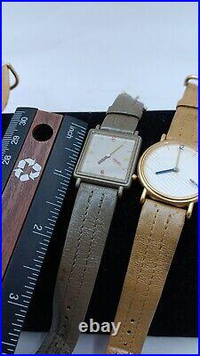 4 Vintage Seiko 2-2P20-5F29 & 2P30 Watch As Is Not Running Parts. Or. Repair