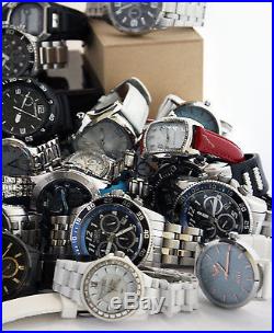 40 Watch Lot Invicta Casio Bulova Seiko & More For Parts / Repair / Resell