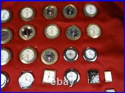 42pc Wristwatch Lot, Vintage French Made (For Repair or Parts) 42pc Wristwatch Lot, Vintage French Made (For Repair or Parts)