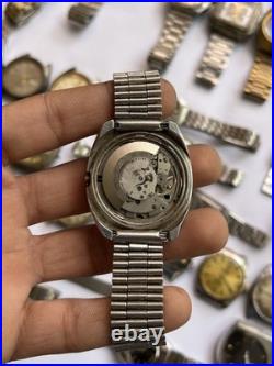 50 Scrap Watches Lot Mixed Brands Automatic Manual Vintage For Parts Repair
