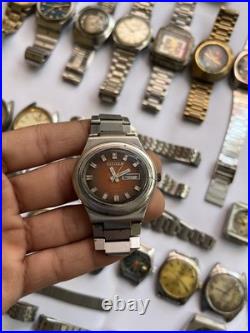 50 Scrap Watches Lot Mixed Brands Automatic Manual Vintage For Parts Repair