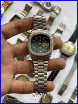 50Vintage Watches Lot Scrap Repair Mixed Brands Watchmaker Parts Bundle Untested
