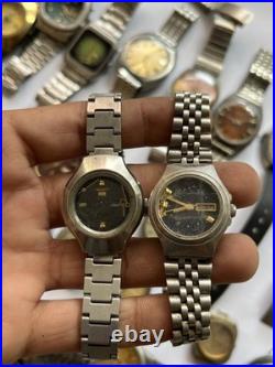 50Vintage Watches Lot Scrap Repair Mixed Brands Watchmaker Parts Bundle Untested 50Vintage Watches Lot Scrap Repair Mixed Brands Watchmaker Parts Bundle Untested