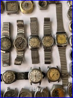 50x VTG Scrap Watches Lot Automatic Manual Mixed Brands Parts Repair Watchmaker 50x VTG Scrap Watches Lot Automatic Manual Mixed Brands Parts Repair Watchmaker