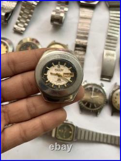 50x VTG Scrap Watches Lot Mixed Brands Automatic Manual Parts Repair Watchmaker