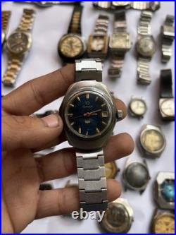 51 Vintage Scrap Watches Lot Automatic Manual Mixed For Parts Repair Watchmaker