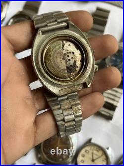 55+ Vintage Scrap Watches Lot Mixed Brands Parts Repair Broken Cosmetic As-Is