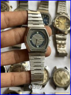 55+ Vintage Scrap Watches Lot Mixed Brands Parts Repair Broken Cosmetic As-Is