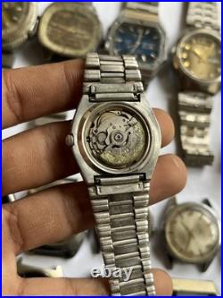 55+ Vintage Scrap Watches Lot Mixed Brands Parts Repair Broken Cosmetic As-Is