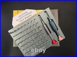 56Pcs Watchmakers specialty screw driver for Swiss brand name watches