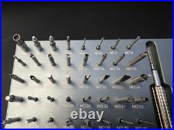 56Pcs Watchmakers specialty screw driver for Swiss brand name watches