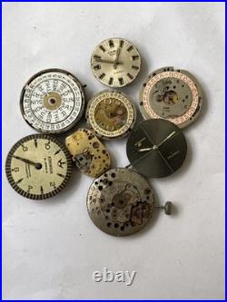 56x Swiss Watch Movements Lot AS FHF Ladies Gents Mixed Parts Repair Untested