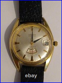 60s Gruen Precision Day/Date 17j Mech. Watch, Parts Or Repair, Runs, As Is