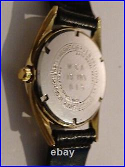 60s Gruen Precision Day/Date 17j Mech. Watch, Parts Or Repair, Runs, As Is