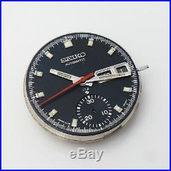 6139 Movement Seiko POGUE Blue Dial Hands Watchmakers Estate Parts Repairs