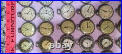 69 Vintage Colby Compensated Silver Mechanical Pocket Watches. Parts & Repair