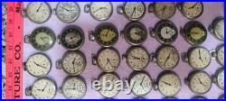 69 Vintage Colby Compensated Silver Mechanical Pocket Watches. Parts & Repair