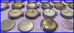69 Vintage Colby Compensated Silver Mechanical Pocket Watches. Parts & Repair