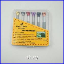 6PCS T-shaped Anti Slip Screwdriver Disassembling Metal Strap Watch Repair Tool