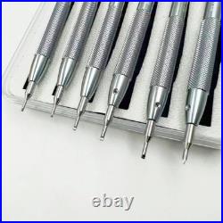 6PCS T-shaped Anti Slip Screwdriver Disassembling Metal Strap Watch Repair Tool