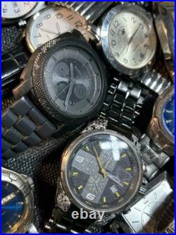 6lb Vintage/Now Parts Or Repair Men's Watch Lot Of 43 Fossil, Timex, Sharp, Lorus