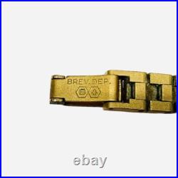 70s Vulcain Gold Plated Bracelet Watch Georges Claude Rotating Case PARTS REPAIR 70s Vulcain Gold Plated Bracelet Watch Georges Claude Rotating Case PARTS REPAIR