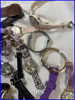 8+ Lb Lot Watches Parts/Repair Bulk Mixed Brands Watch Heads Bands Straps As-Is