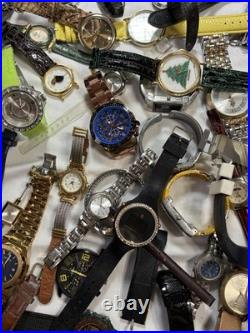 8+ Lb Lot Watches Parts/Repair Bulk Mixed Brands Watch Heads Bands Straps As-Is