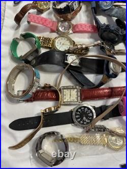 8+ Lb Lot Watches Parts/Repair Bulk Mixed Brands Watch Heads Bands Straps As-Is