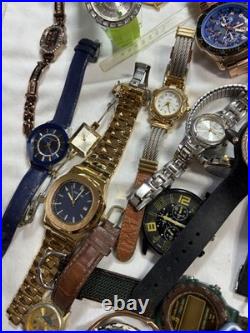 8+ Lb Lot Watches Parts/Repair Bulk Mixed Brands Watch Heads Bands Straps As-Is