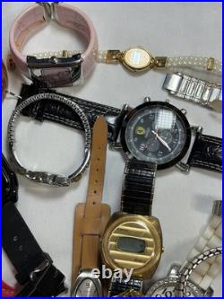 9 Lb Lot Watches Parts/Repair Watch Heads Bands Straps Mixed Brands As-Is Bulk