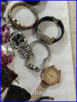 9 Lb Lot Watches Parts/Repair Watch Heads Bands Straps Mixed Brands As-Is Bulk