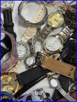 9 Lb Lot Watches Parts/Repair Watch Heads Bands Straps Mixed Brands As-Is Bulk