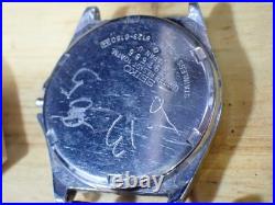 9 Seiko Men's Quartz Wristwatch for Parts or Repair with Some Bands