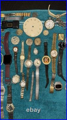 A Lot Of Watches For Parts Or Repair