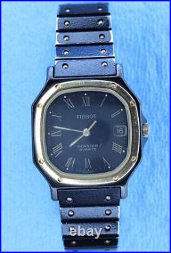 A14 mens Vintage Tissot Seastar Royal Oak Quartz Parts Repair Old watch lot