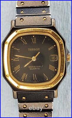 A14 mens Vintage Tissot Seastar Royal Oak Quartz Parts Repair Old watch lot
